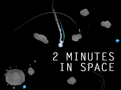Скачать 2 minutes in space: Missiles and asteroids survival: Android Космос игра на телефон и планшет.