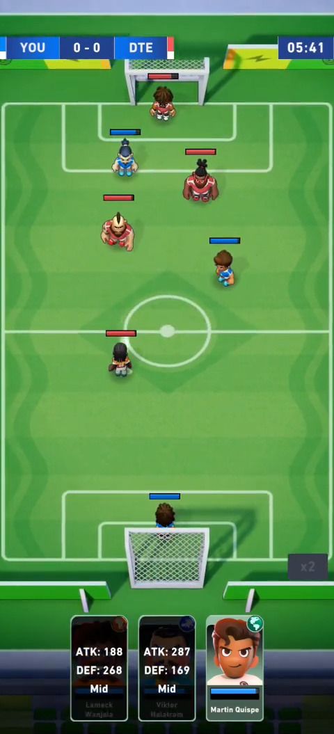 Скачать AFK Football: RPG Soccer Games: Android Футбол игра на телефон и планшет.