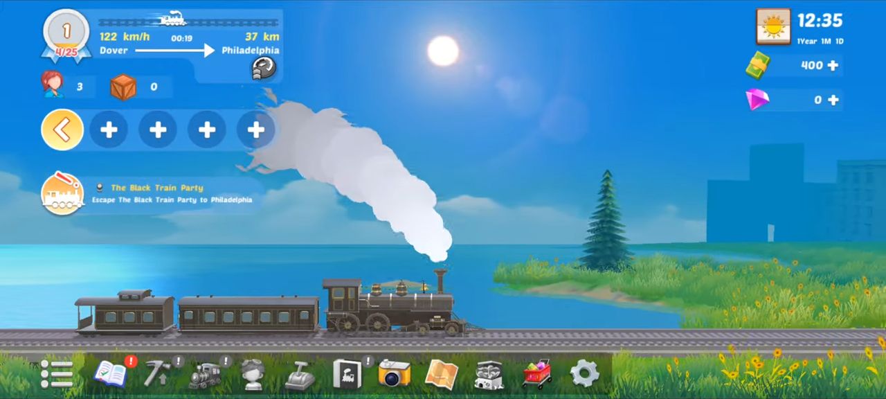 Скачать Age of Railways: Train Tycoon: Android Поезда игра на телефон и планшет.
