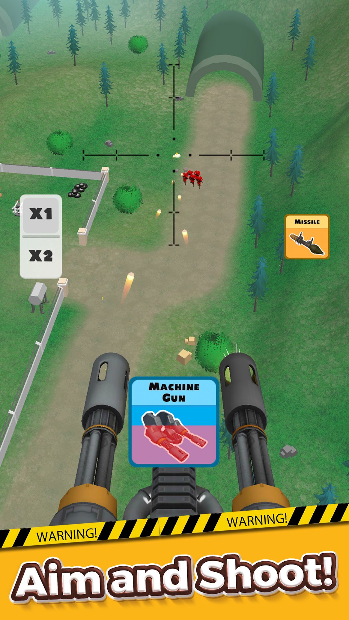 Скачать Air Support Shooting 3D: Android Тир игра на телефон и планшет.