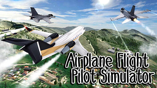 Скачать Airplane flight pilot simulator: Android Авиасимуляторы игра на телефон и планшет.