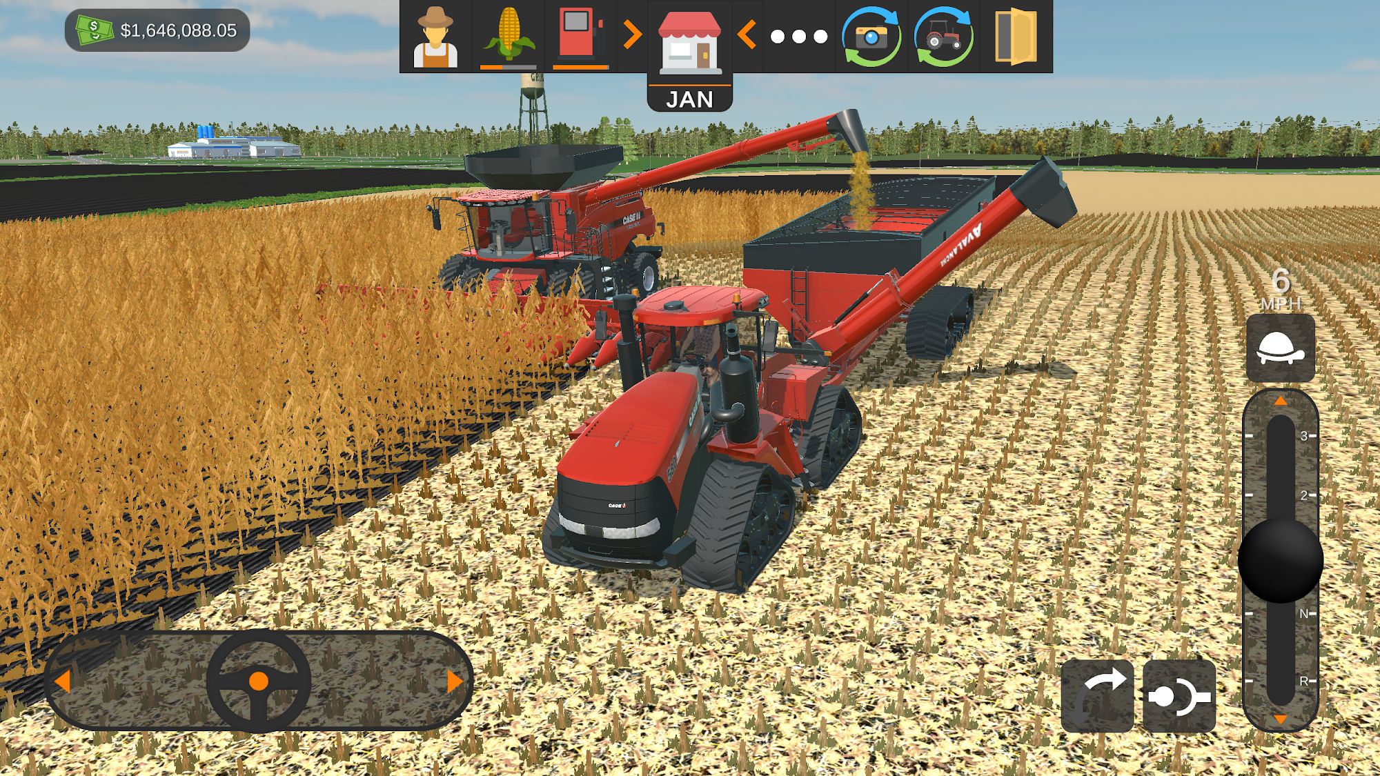 Скачать American Farming: Android С поддержкой контроллера игра на телефон и планшет.