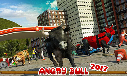 Скачать Angry bull 2017: Android Животные игра на телефон и планшет.