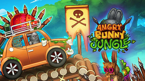 Скачать Angry bunny race: Jungle road: Android Гонки по холмам игра на телефон и планшет.
