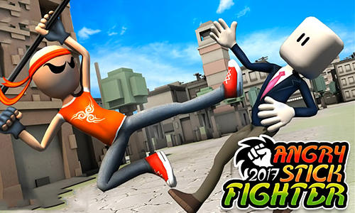 Скачать Angry stick fighter 2017: Android Стикмен игра на телефон и планшет.