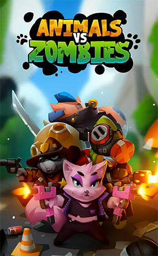 Скачать Animals vs zombies: Android Шутер с видом сверху игра на телефон и планшет.