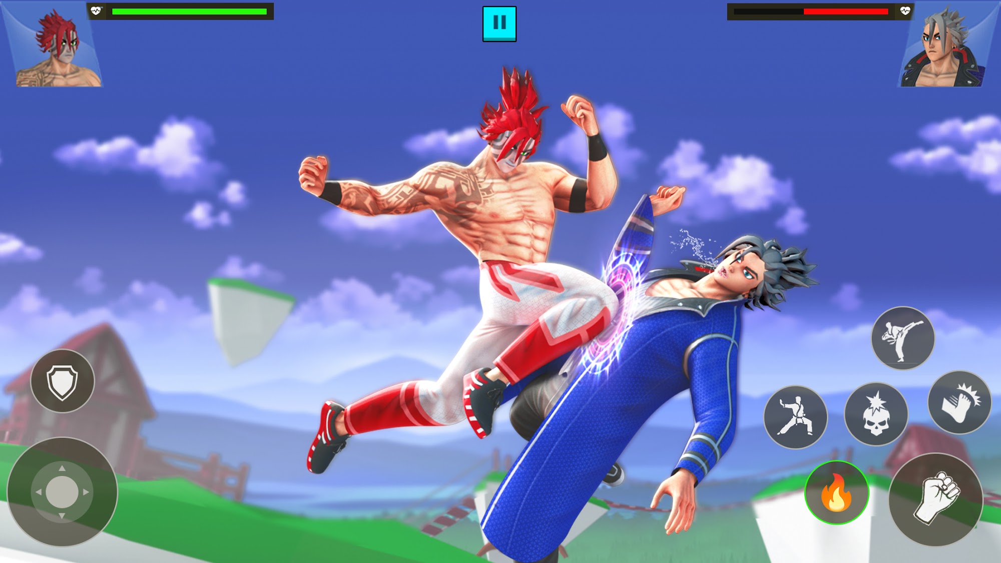 Скачать Anime Fighting Game: Android Драки игра на телефон и планшет.