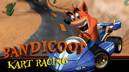 Скачать Bandicoot kart racing: Android Гонки игра на телефон и планшет.