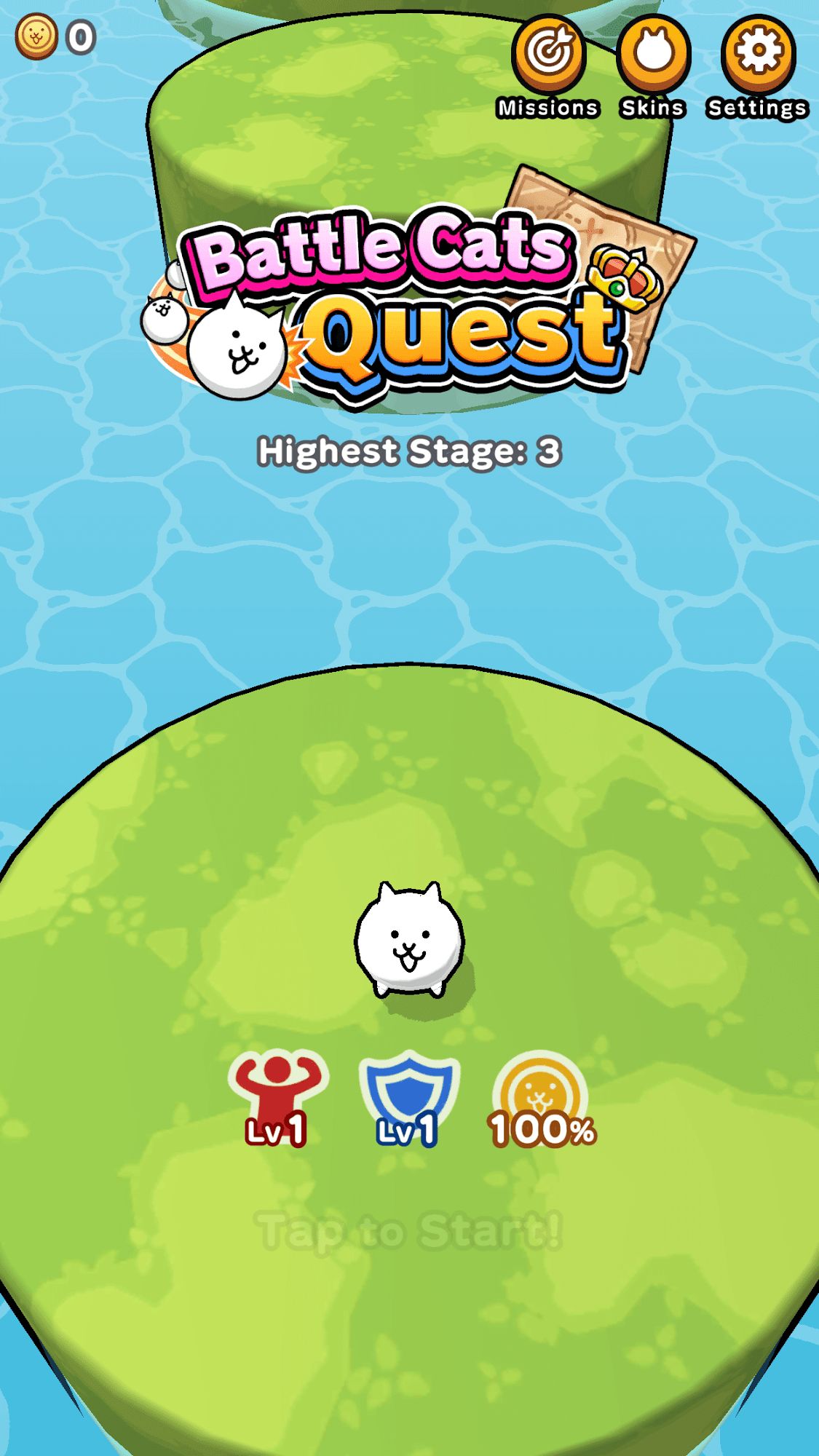 Скачать Battle Cats Quest: Android Животные игра на телефон и планшет.