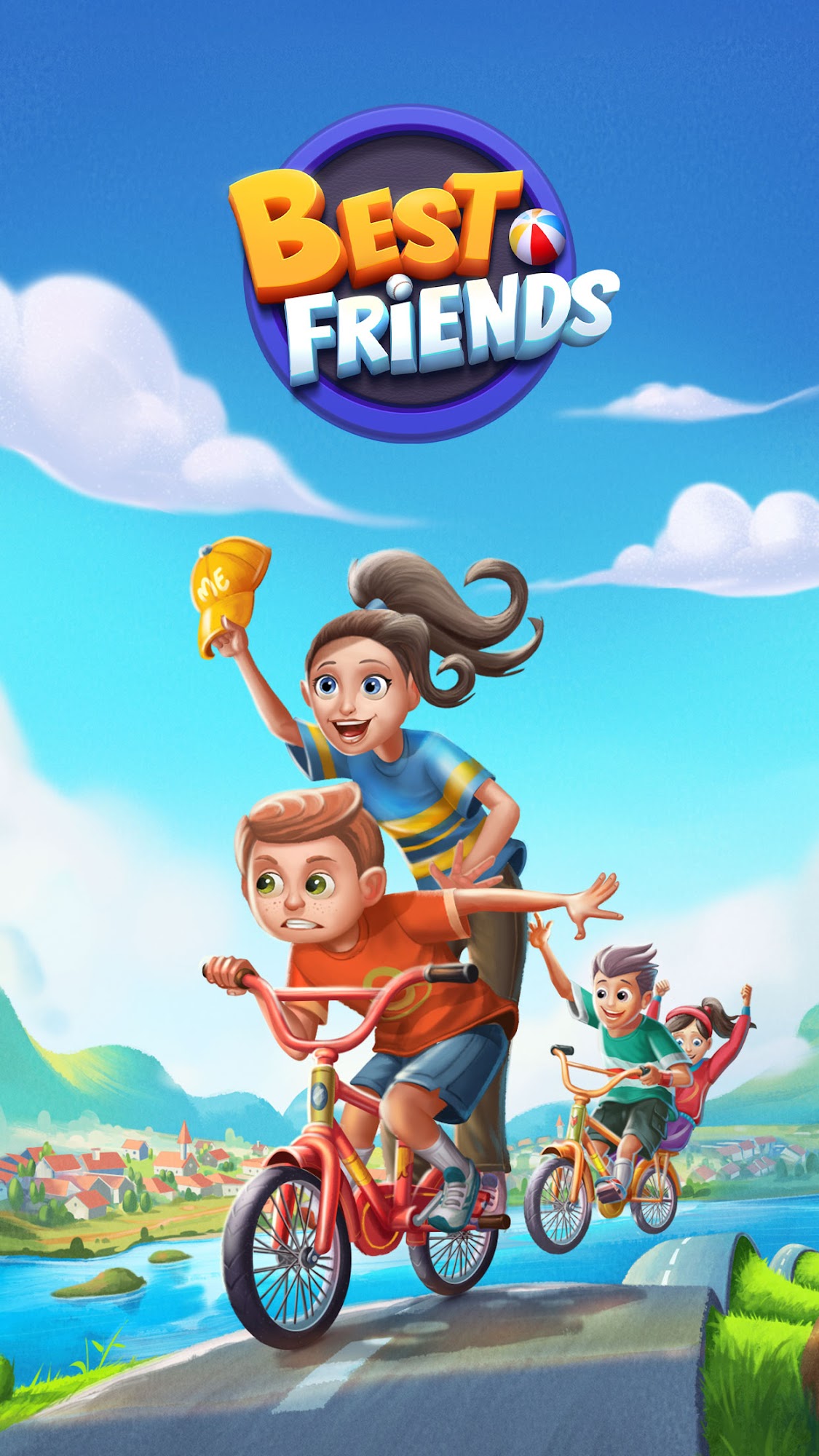 Скачать Best Friends: Puzzle & Match: Android Три в ряд игра на телефон и планшет.