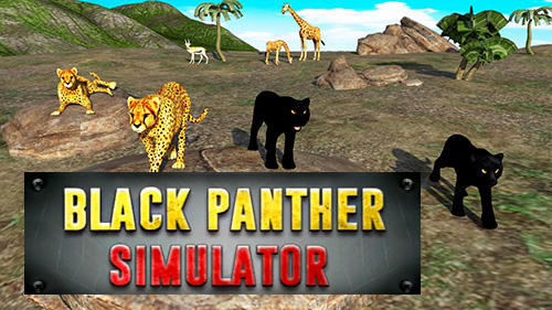Скачать Black panther simulator 2018: Android Животные игра на телефон и планшет.