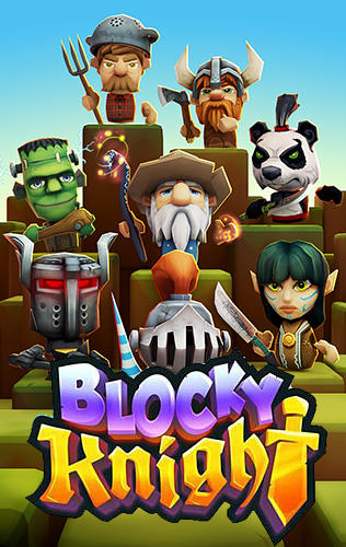 Скачать Blocky knight: Android Тайм киллеры игра на телефон и планшет.