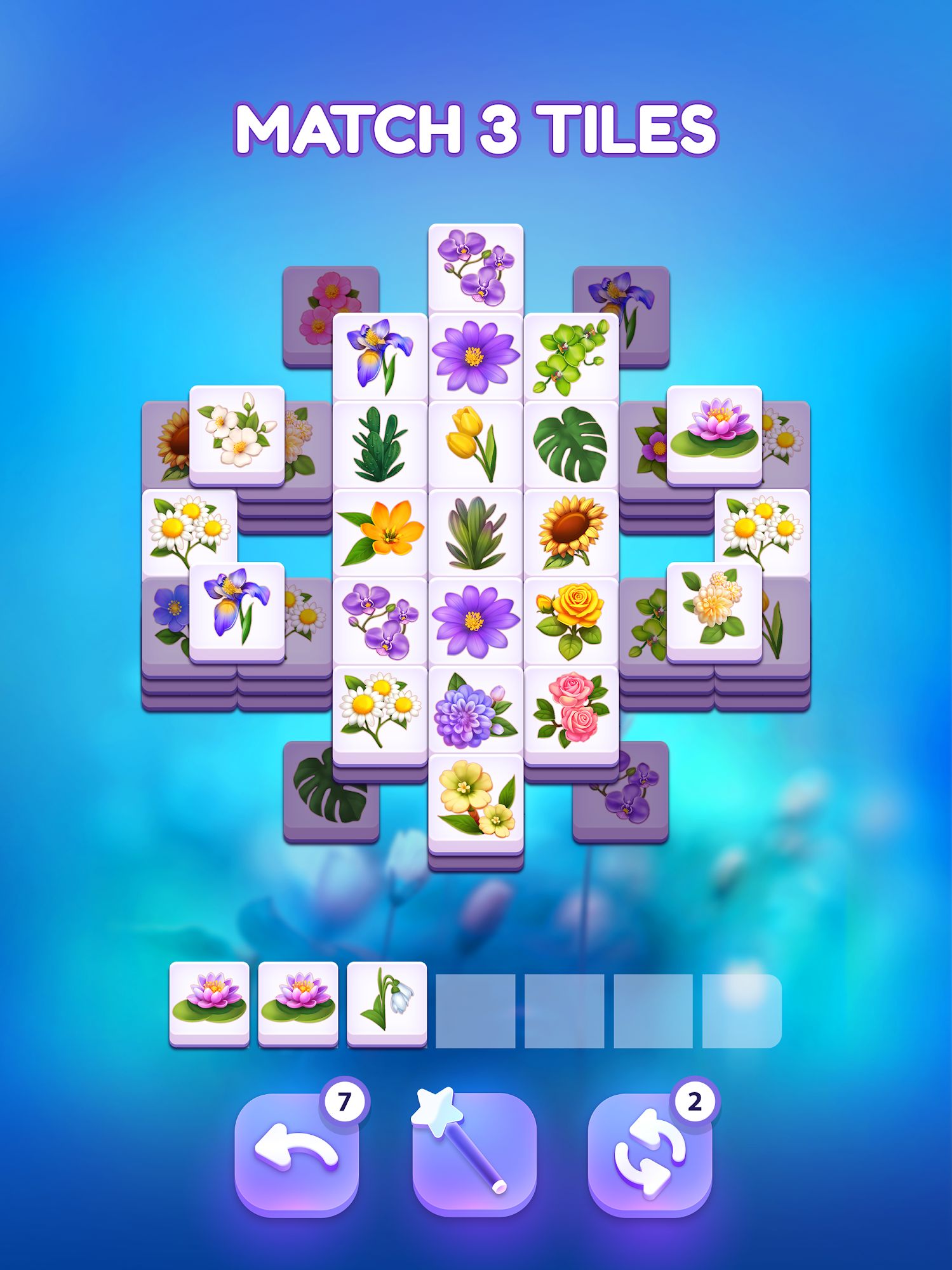 Скачать Blossom Match - Puzzle Game на Андроид A.n.d.r.o.i.d. .5...0. .a.n.d. .m.o.r.e бесплатно.