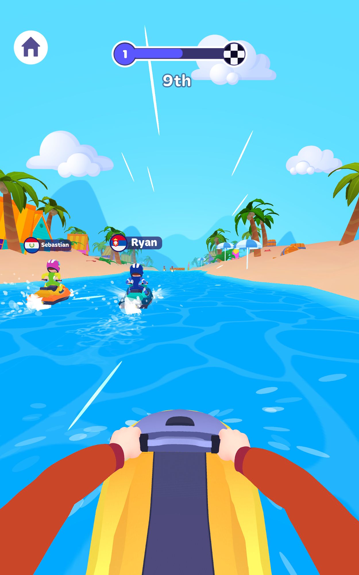 Скачать Boat Racer!: Android PvP игра на телефон и планшет.