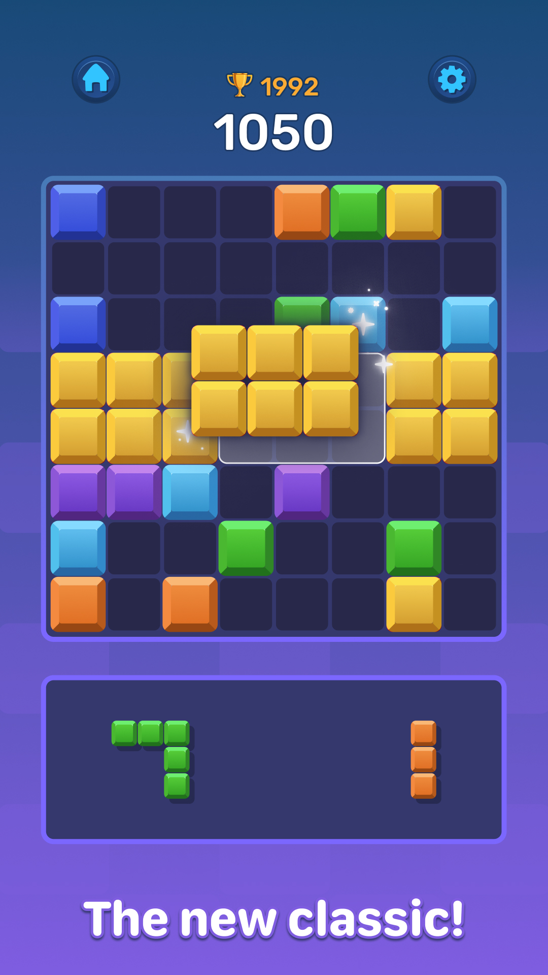 Скачать Boom Blocks Classic Puzzle: Android Головоломки игра на телефон и планшет.