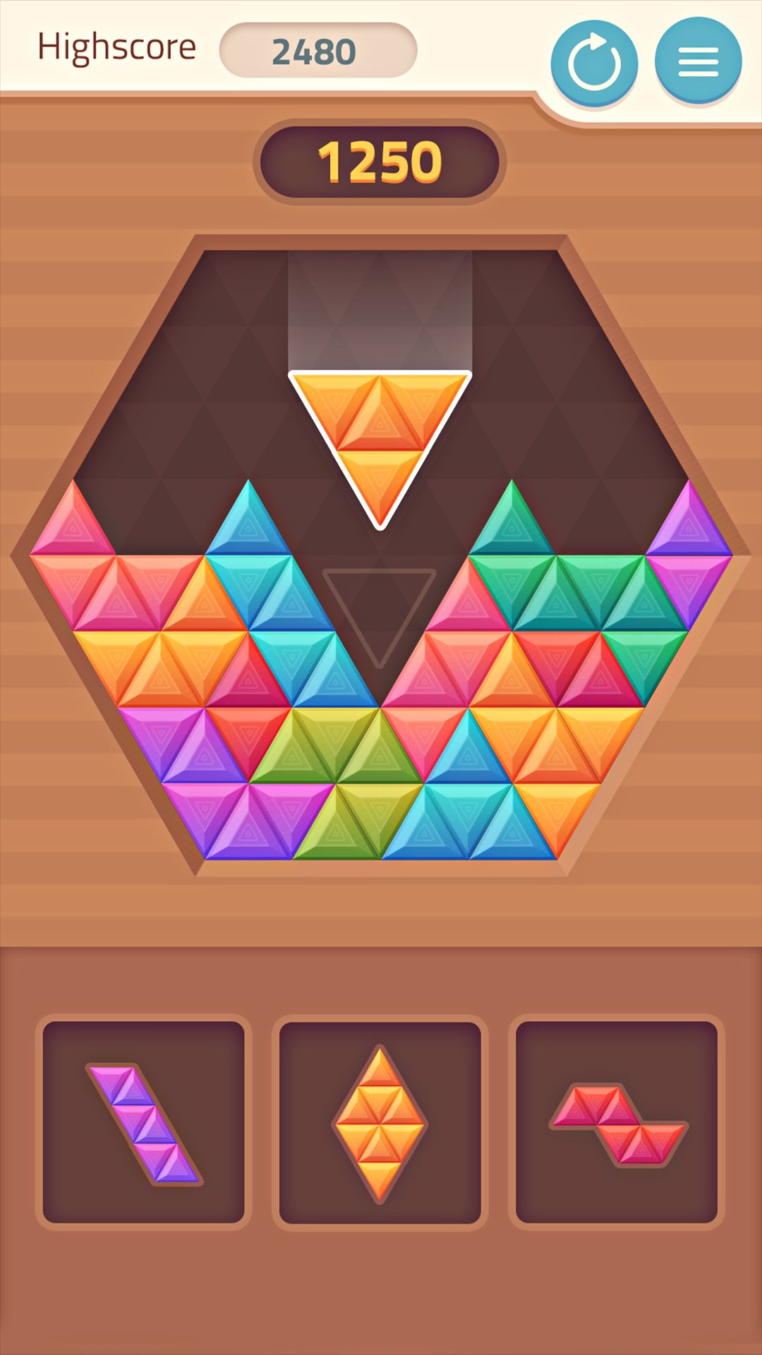 Скачать Brickdom: Block Puzzle Games: Android Логические игра на телефон и планшет.