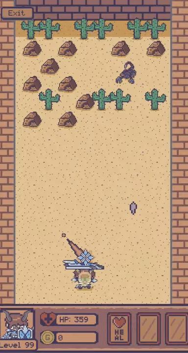 Скачать Bricks Breaker Pixel RPG: Android Ролевые (RPG) игра на телефон и планшет.