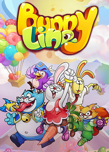 Скачать Bunny line: Android Три в ряд игра на телефон и планшет.