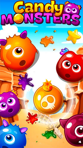 Скачать Candy monsters match 3: Android Три в ряд игра на телефон и планшет.