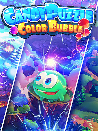 Скачать Candy puzzle: Color bubble: Android Три в ряд игра на телефон и планшет.