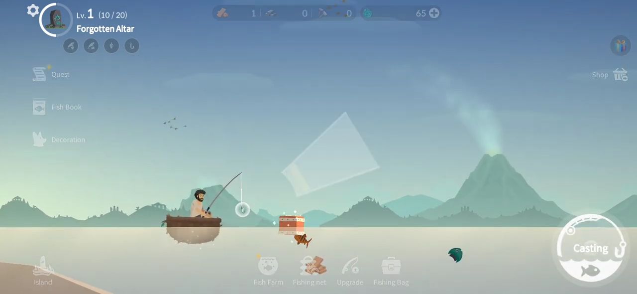 Скачать Casting Away: Android Рыбалка игра на телефон и планшет.