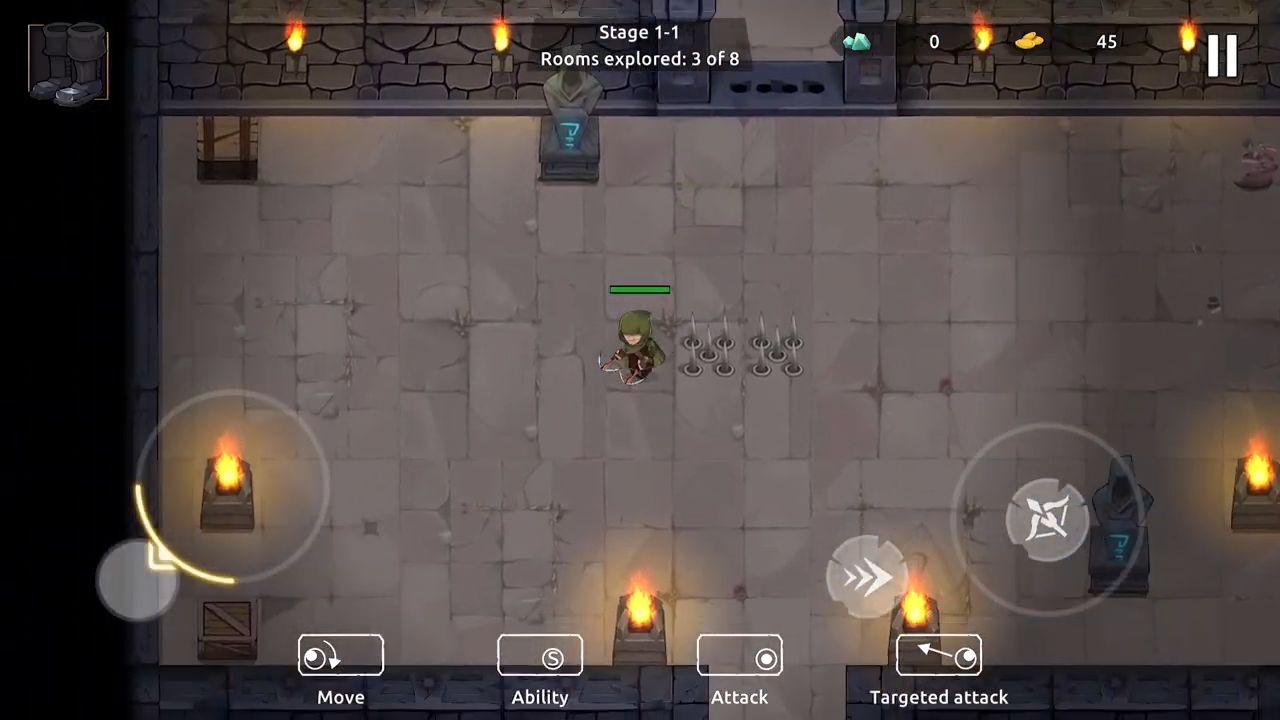 Скачать Castle Legends - Roguelike Hack and Slash: Android Простые игра на телефон и планшет.