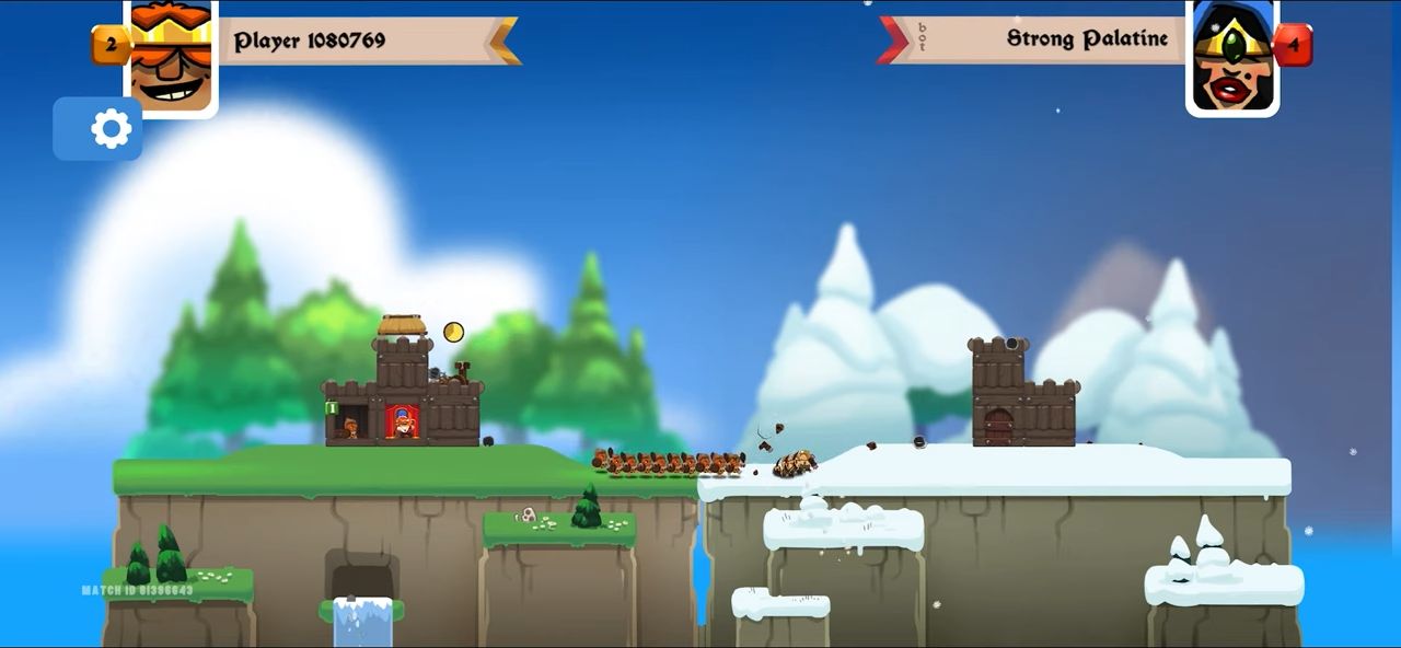 Скачать Castle War: Idle Island: Android Стратегии игра на телефон и планшет.