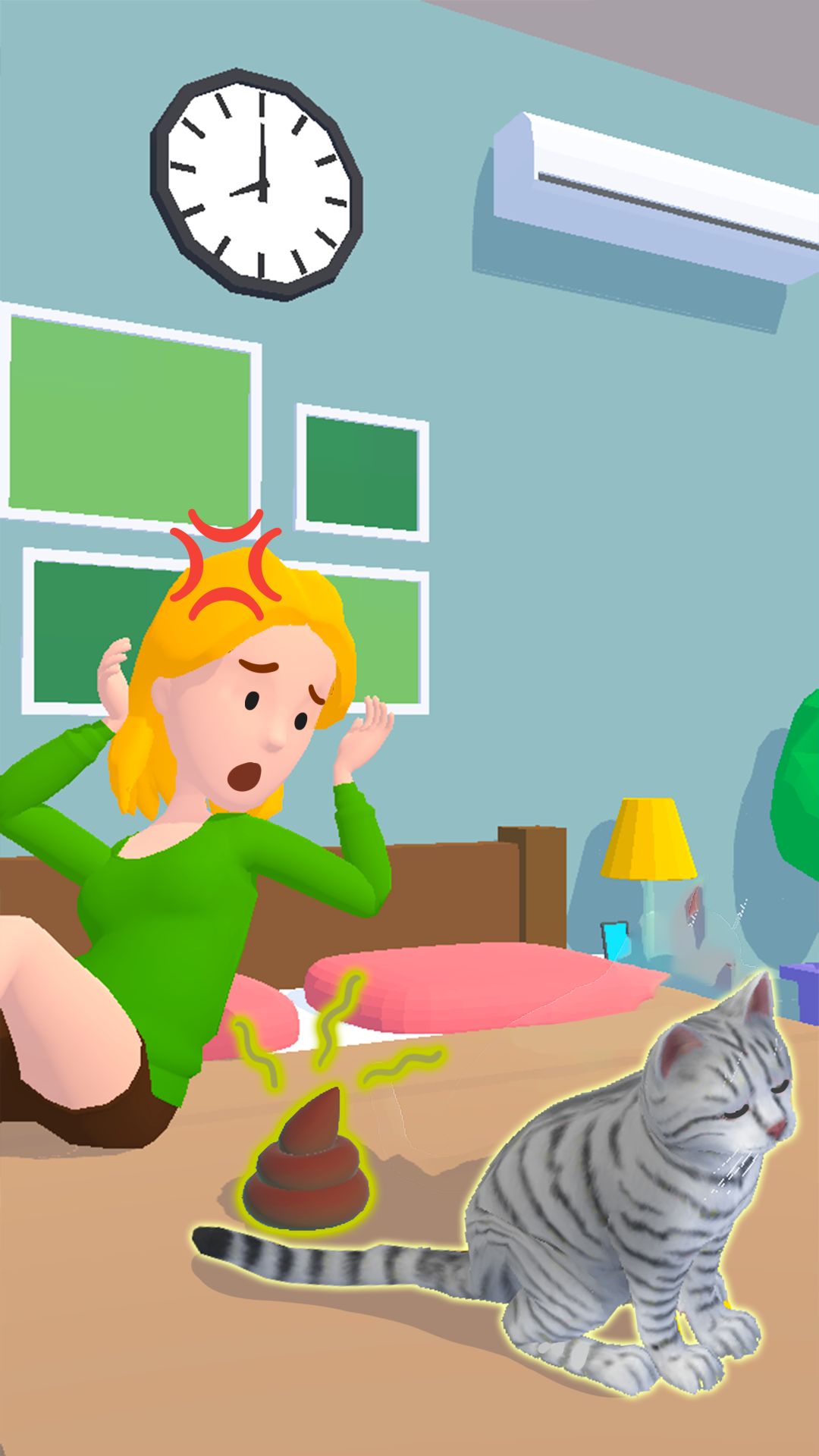 Скачать Cat Choices: Virtual Pet 3D: Android Виртуальные питомцы игра на телефон и планшет.