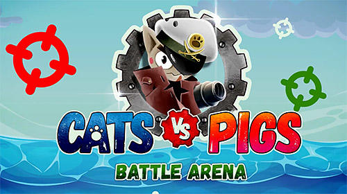 Скачать Cats vs pigs: Battle arena: Android Мультиплеер игра на телефон и планшет.