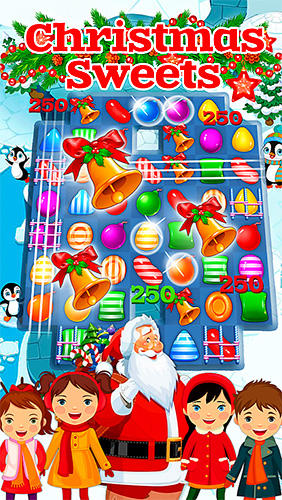 Скачать Christmas sweets: Match 3: Android Праздники игра на телефон и планшет.