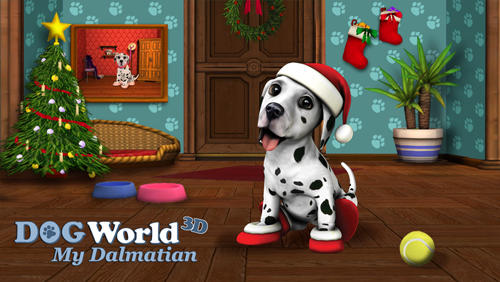 Скачать Christmas with dog world: Android Праздники игра на телефон и планшет.