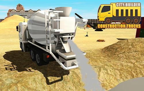 Скачать City builder: Construction trucks sim: Android Грузовик игра на телефон и планшет.