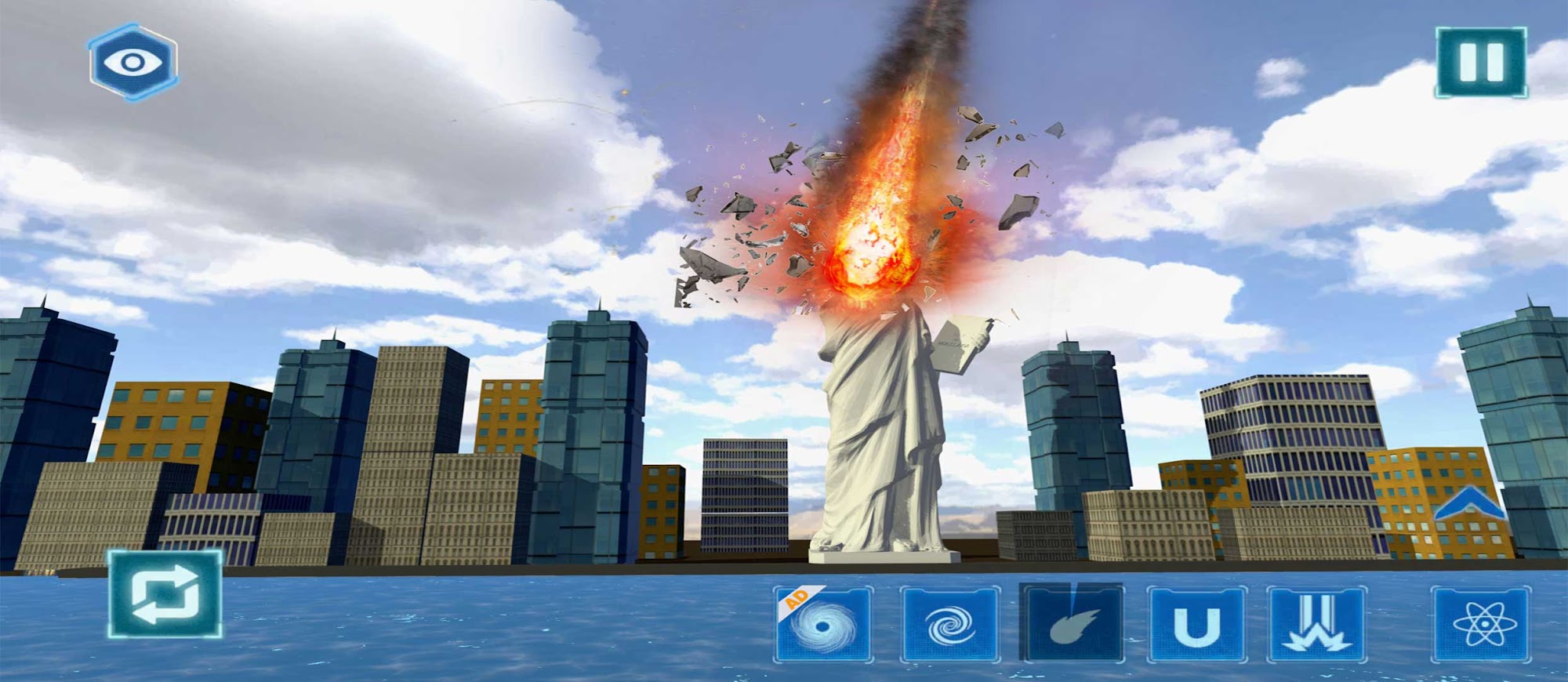 Скачать City Smash: Destroy the City: Android С реалистичной физикой игра на телефон и планшет.