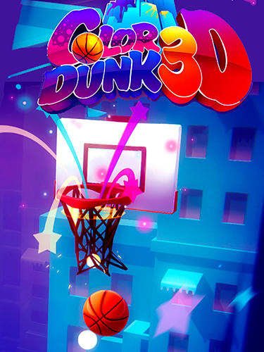 Скачать Color dunk 3D: Android Баскетбол игра на телефон и планшет.