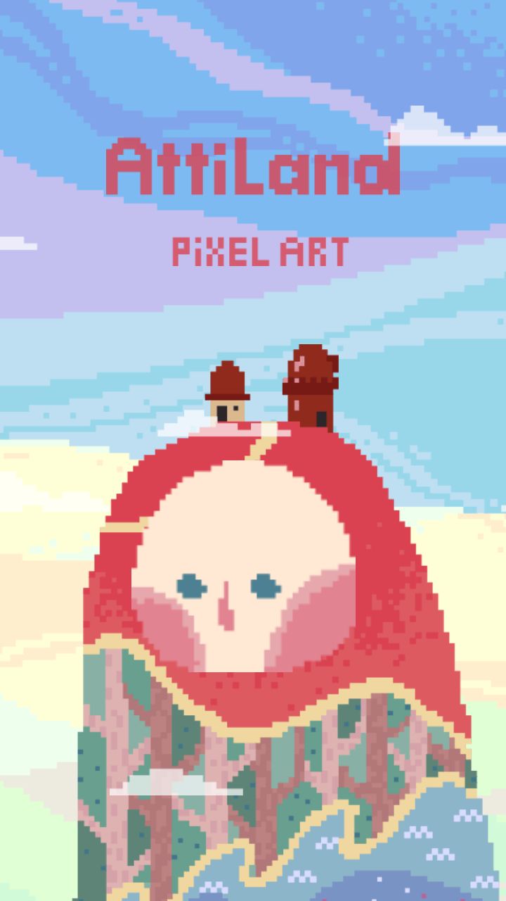 Скачать Color Pixel Art - Atti Land: Android Головоломки игра на телефон и планшет.