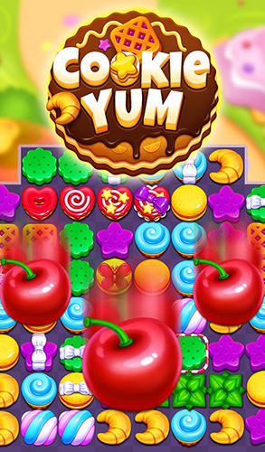 Скачать Cookie yummy: Android Три в ряд игра на телефон и планшет.