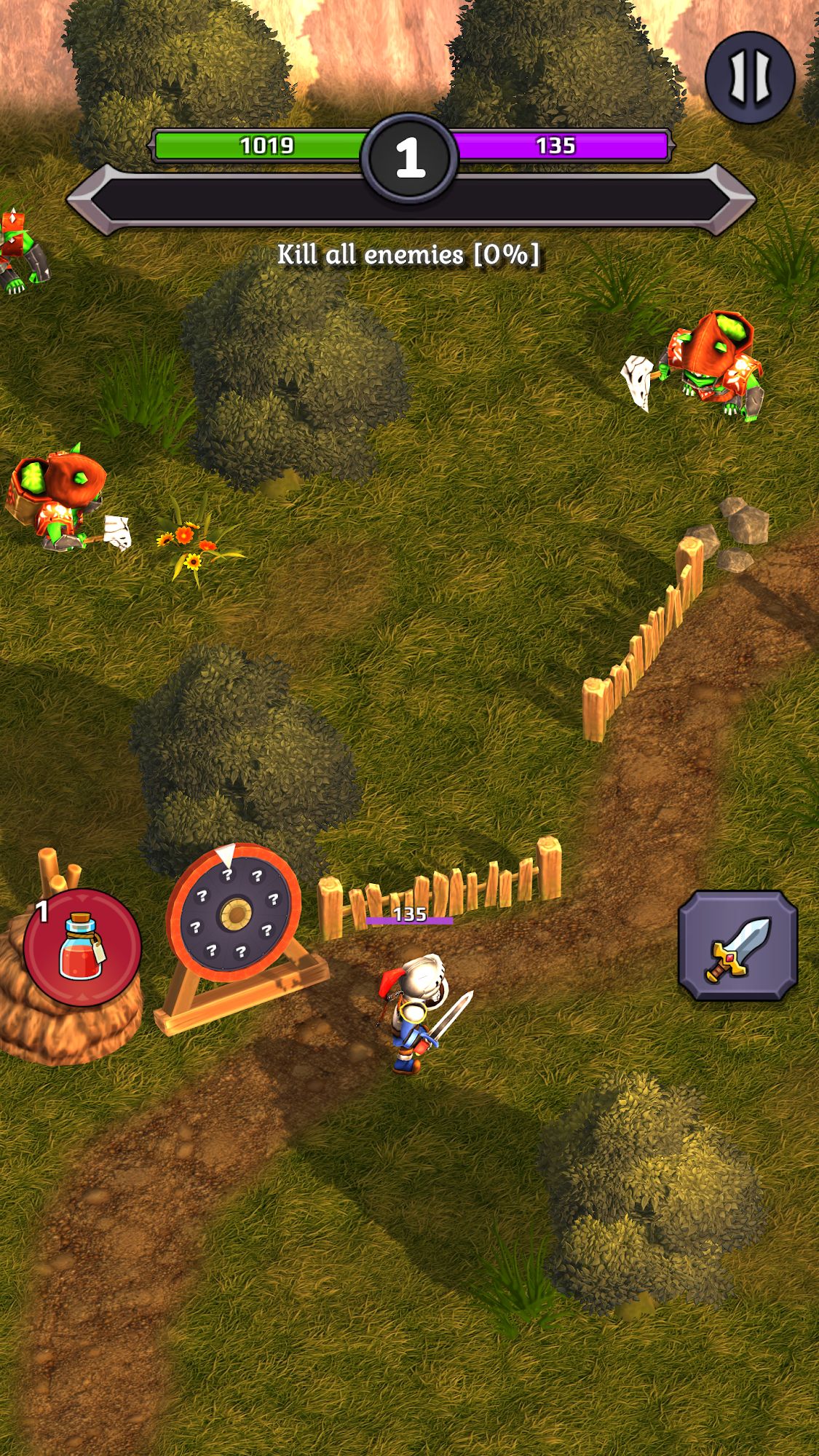 Скачать Crusado: Heroes Roguelike RPG: Android Фэнтези игра на телефон и планшет.