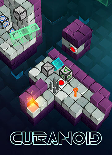Скачать Cubanoid: Hardcore puzzle maze: Android Головоломки игра на телефон и планшет.