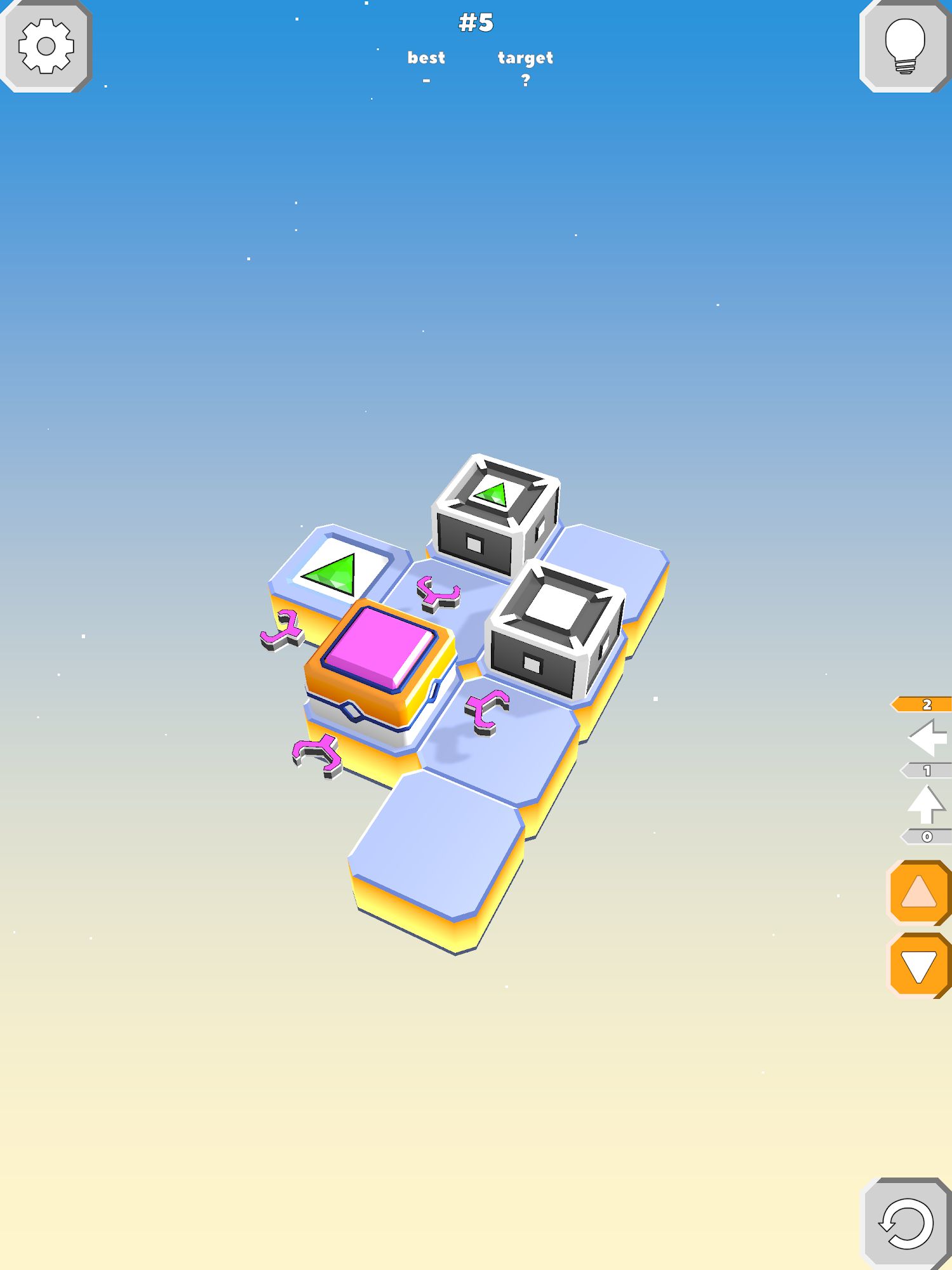 Скачать Cubi Code - Logic Puzzles: Android Головоломки игра на телефон и планшет.