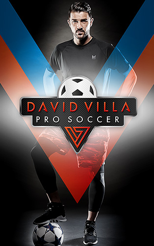 Скачать David Villa pro soccer: Android Футбол игра на телефон и планшет.