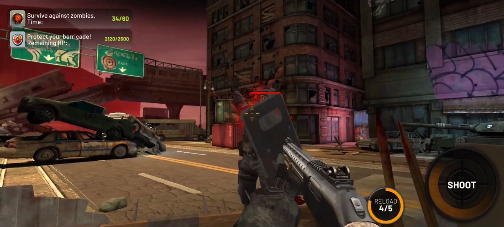 Скачать Deadlander: FPS Zombie Game: Android Online игра на телефон и планшет.