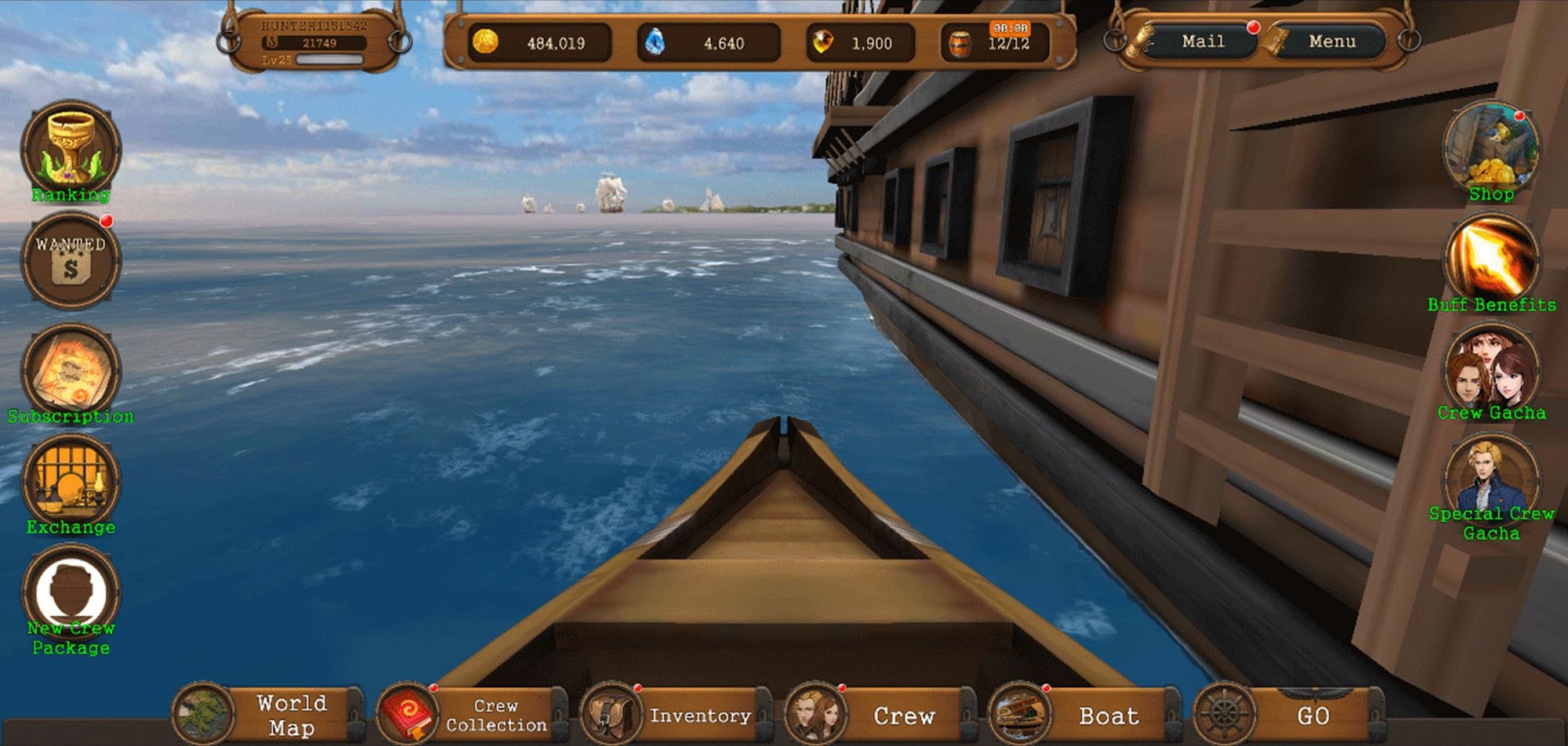 Скачать DeepHunter: Android Рыбалка игра на телефон и планшет.
