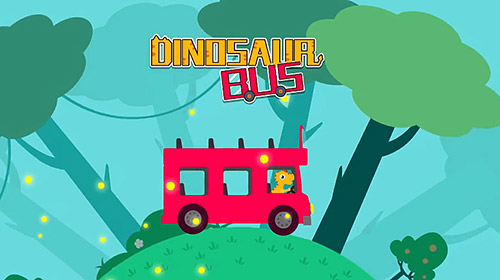 Скачать Dinosaur bus: Android Гонки по холмам игра на телефон и планшет.