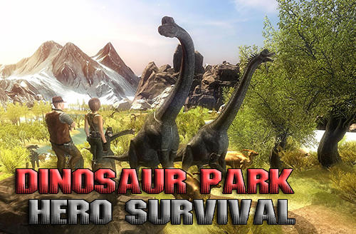 Скачать Dinosaur park hero survival: Android Шутер от первого лица игра на телефон и планшет.