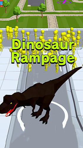 Скачать Dinosaur rampage: Android Динозавры игра на телефон и планшет.