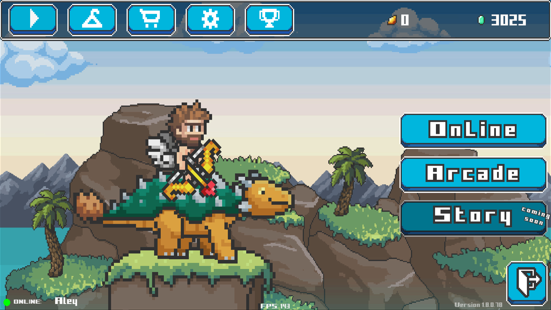 Скачать DinoScape: Android Динозавры игра на телефон и планшет.