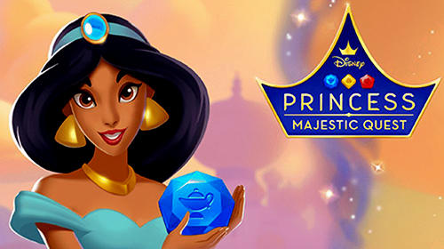 Скачать Disney princess majestic quest: Android Три в ряд игра на телефон и планшет.