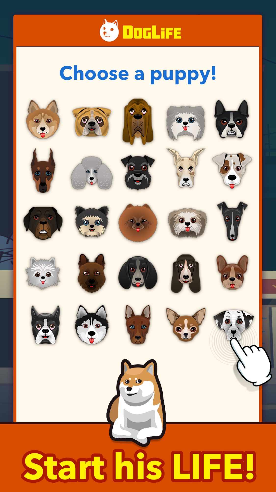 Скачать DogLife: BitLife Dogs: Android Симуляторы игра на телефон и планшет.