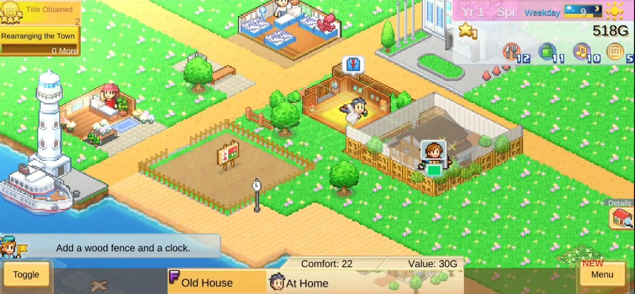 Скачать Dream Town Island: Android Симуляторы игра на телефон и планшет.