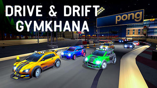 Скачать Drive and drift: Gymkhana car racing simulator game: Android Машины игра на телефон и планшет.